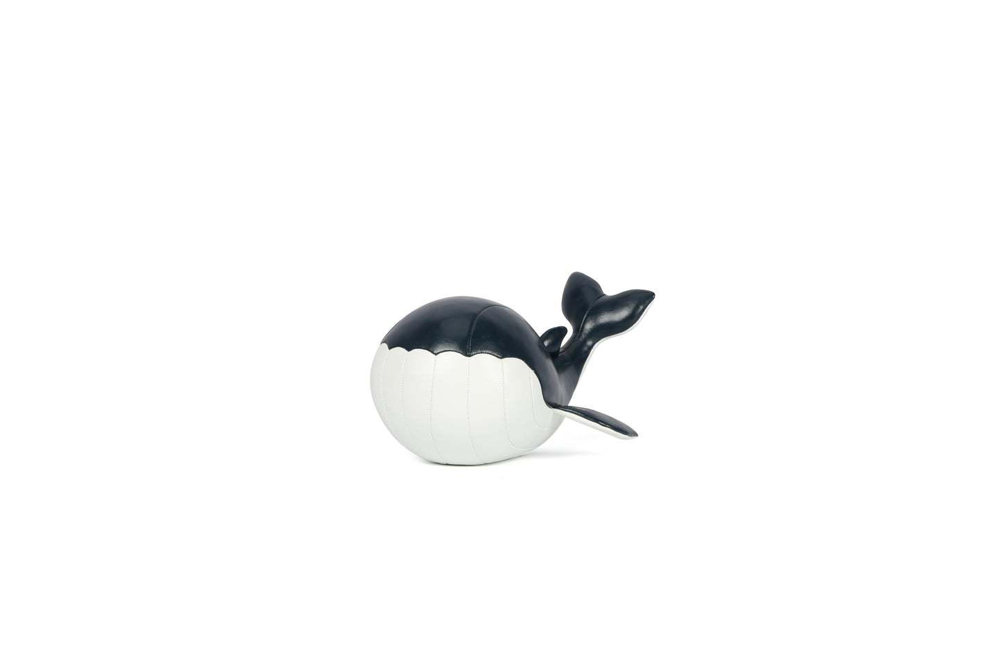 Blue whale Leather Doll | Personalized Handmade Leather Accessories | Leather Crafts | SKY.LIN