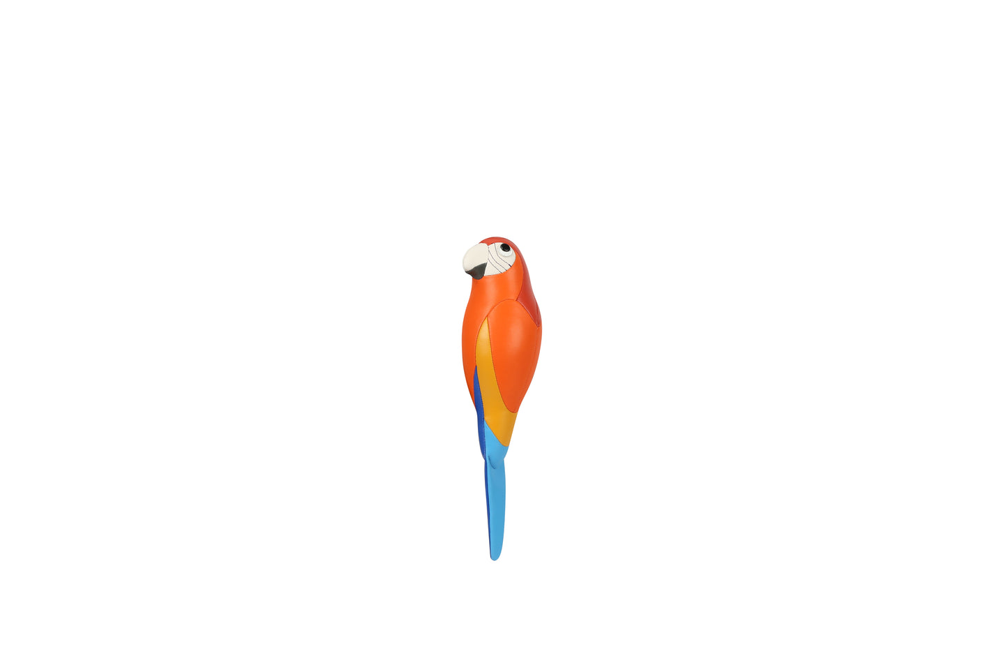 Macaw Leather Doll | Personalized Handmade Leather Accessories | Leather Crafts | SKY.LIN