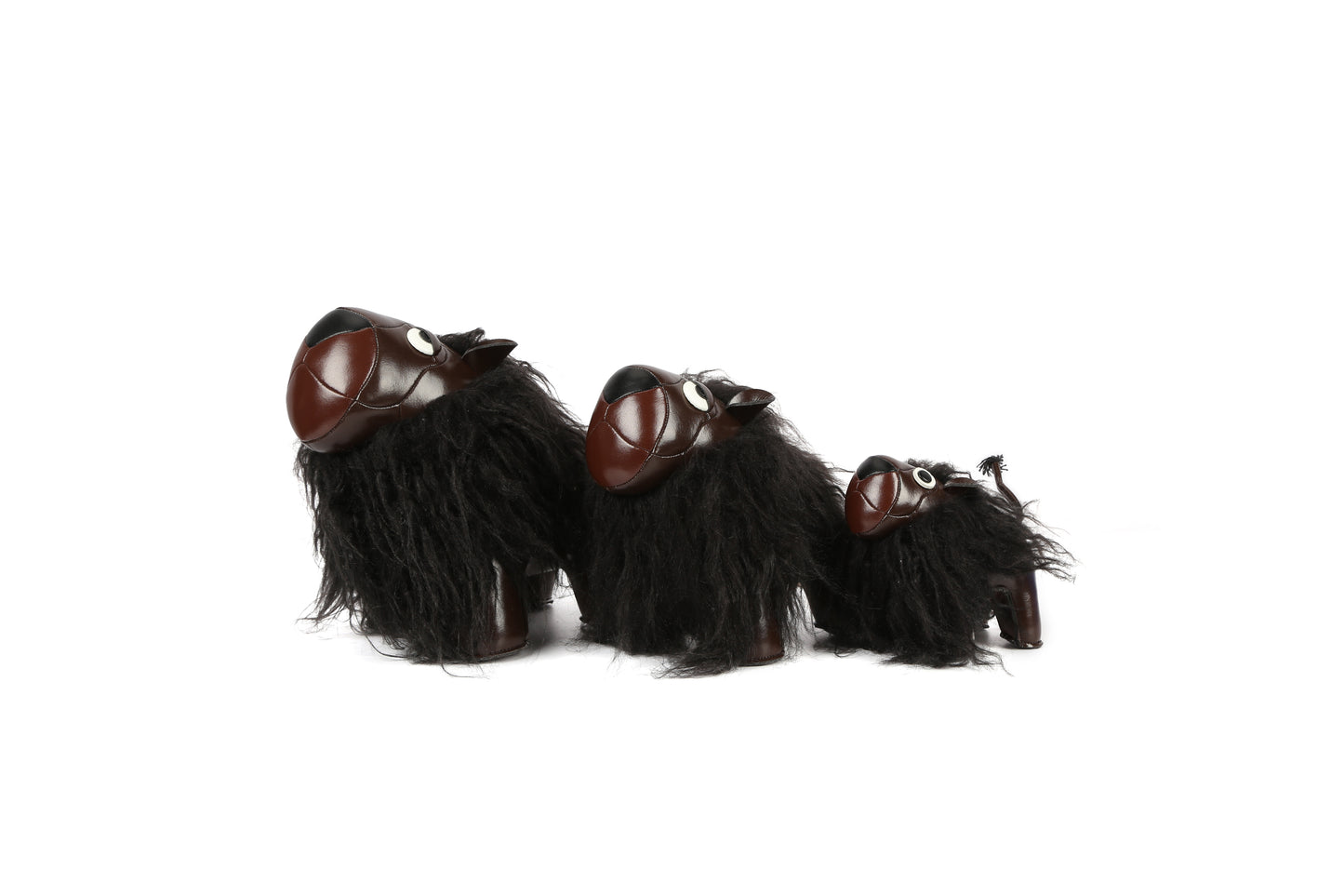 Lion Leather Doll | Personalized Handmade Leather Accessories | Leather Crafts | SKY.LIN