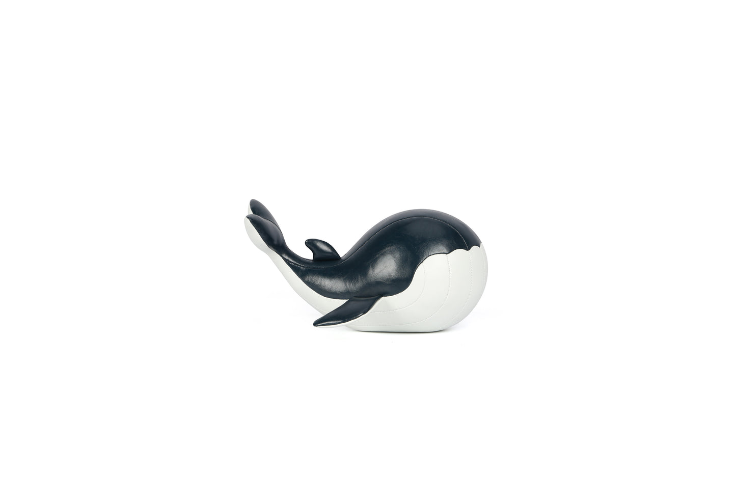 Blue whale Leather Doll | Personalized Handmade Leather Accessories | Leather Crafts | SKY.LIN
