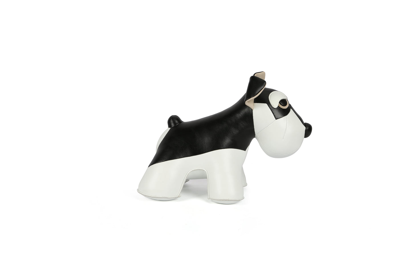 Schnauzer Leather Doll | Personalized Handmade Leather Accessories | Leather Crafts | SKY.LIN