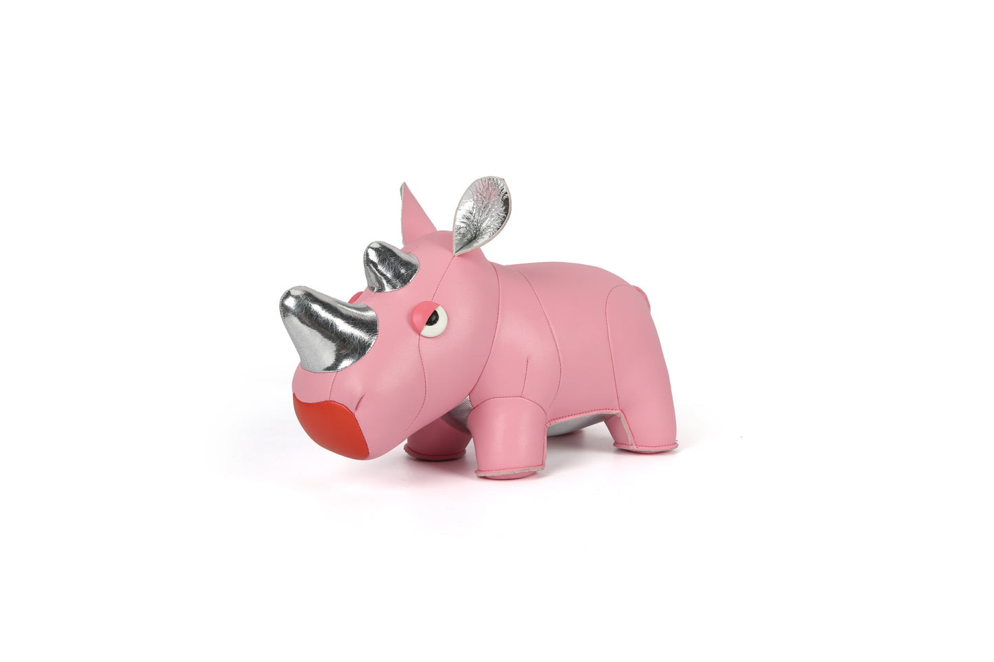 Rhinoceros Leather Doll | Personalized Handmade Leather Accessories | Leather Crafts | SKY.LIN